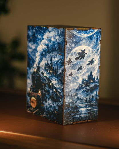 Wizard's Night Alley Book Nook Kiti | 198 Parça DIY Dekor